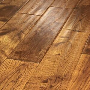 Antique Gunstock Floor Sample