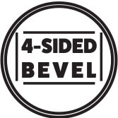 4-Sided Bevel Logo