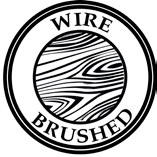 Wire Brushed Logo