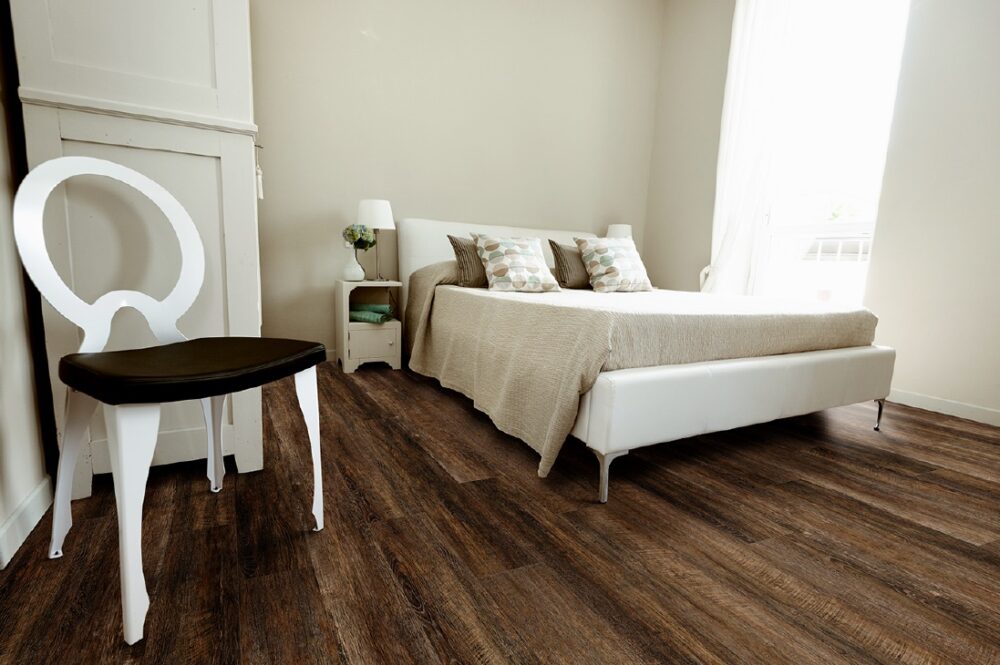 Eastern Flooring RockLock Plus Room Scene With Lewisburg Floor Sample On It